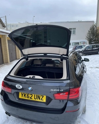 BMW Seria 5 cena 29590 przebieg: 184000, rok produkcji 2012 z Białystok małe 106